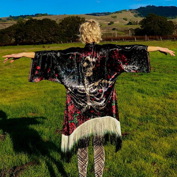 Velvet Kimono Warrior Within Designs - Picture 3 of 13